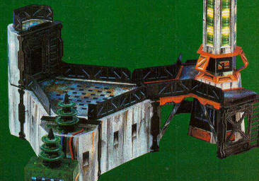 Plastic & card scenery