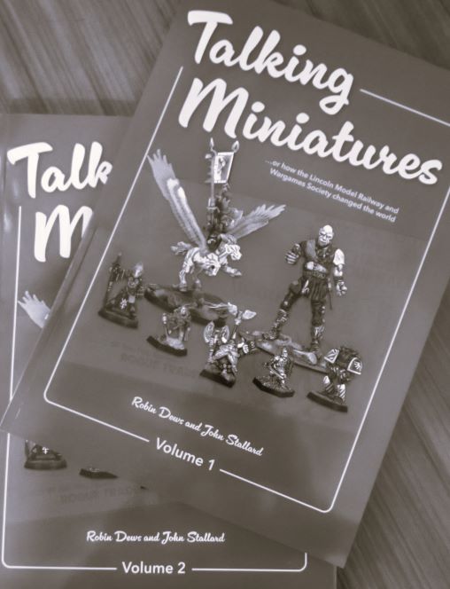 Book cover with miniature