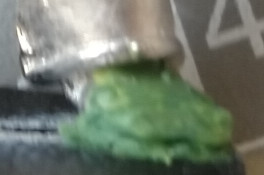 Miniature with fixed foot