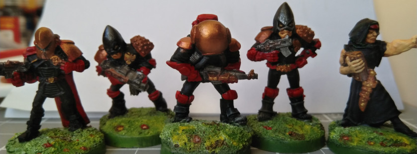 Painted miniatures