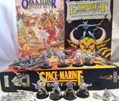 unpainted miniatures