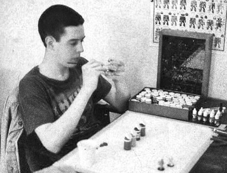 Mike McVey at work