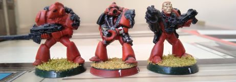 Space Marine miniatures
