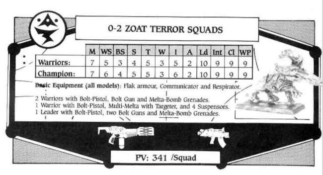 Zoat Terror Squads