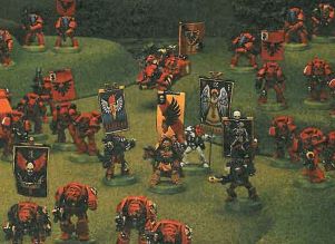 Blood Angel miniatures