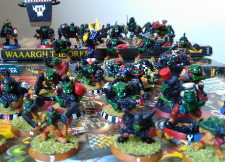 Ork miniatures